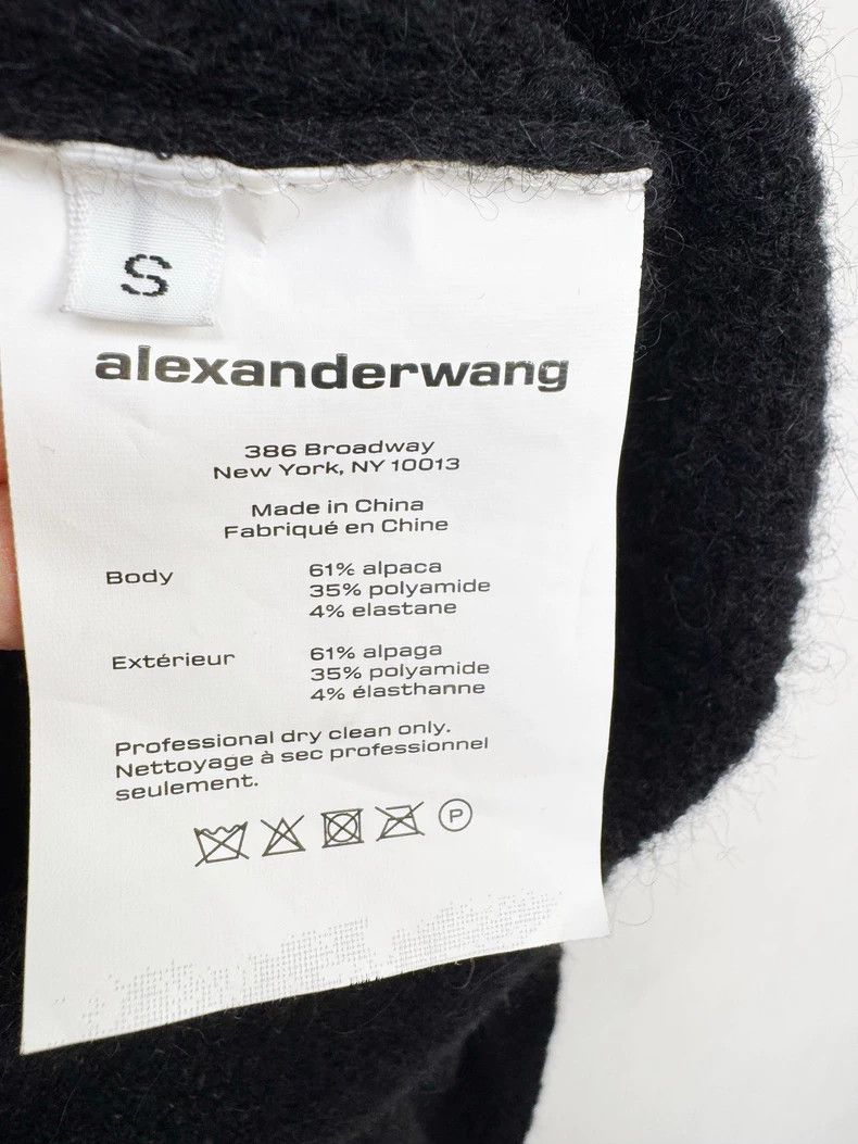Alexander Wang Alexander Wang Black Knitted Open Cardigan Size S / US 4 / IT 40 - 4 Thumbnail