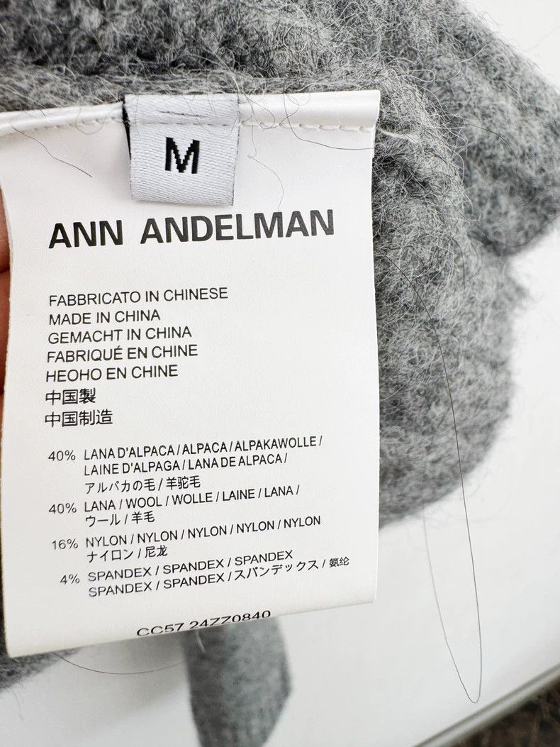 Ann Demeulemeester **Ann Andelman Grey Cardigan with Tags** Size M / US 6-8 / IT 42-44 - 4 Thumbnail