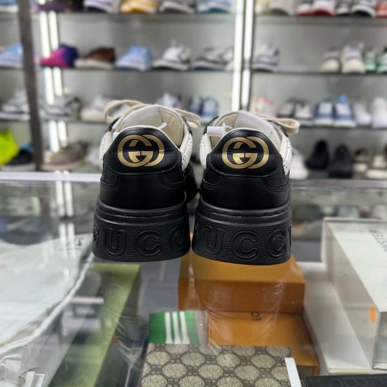 Gucci GUCCI Chunky Black and White Panda Sneakers Size US 6 / IT 36 - 6 Thumbnail