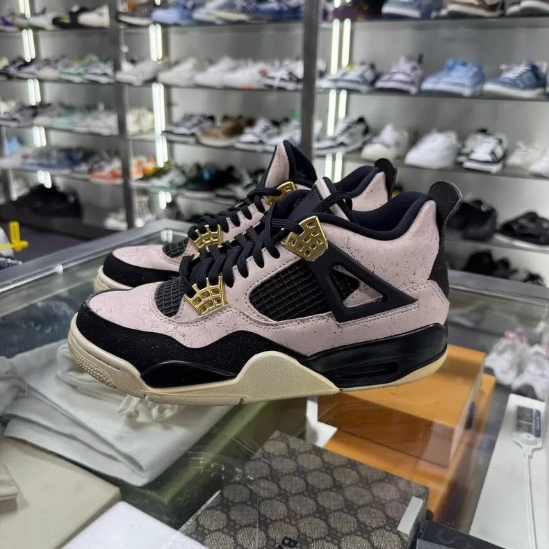 Balenciaga AJ4 Marble Sneakers Size 36.5 Size US 6 / IT 36 - 3 Thumbnail