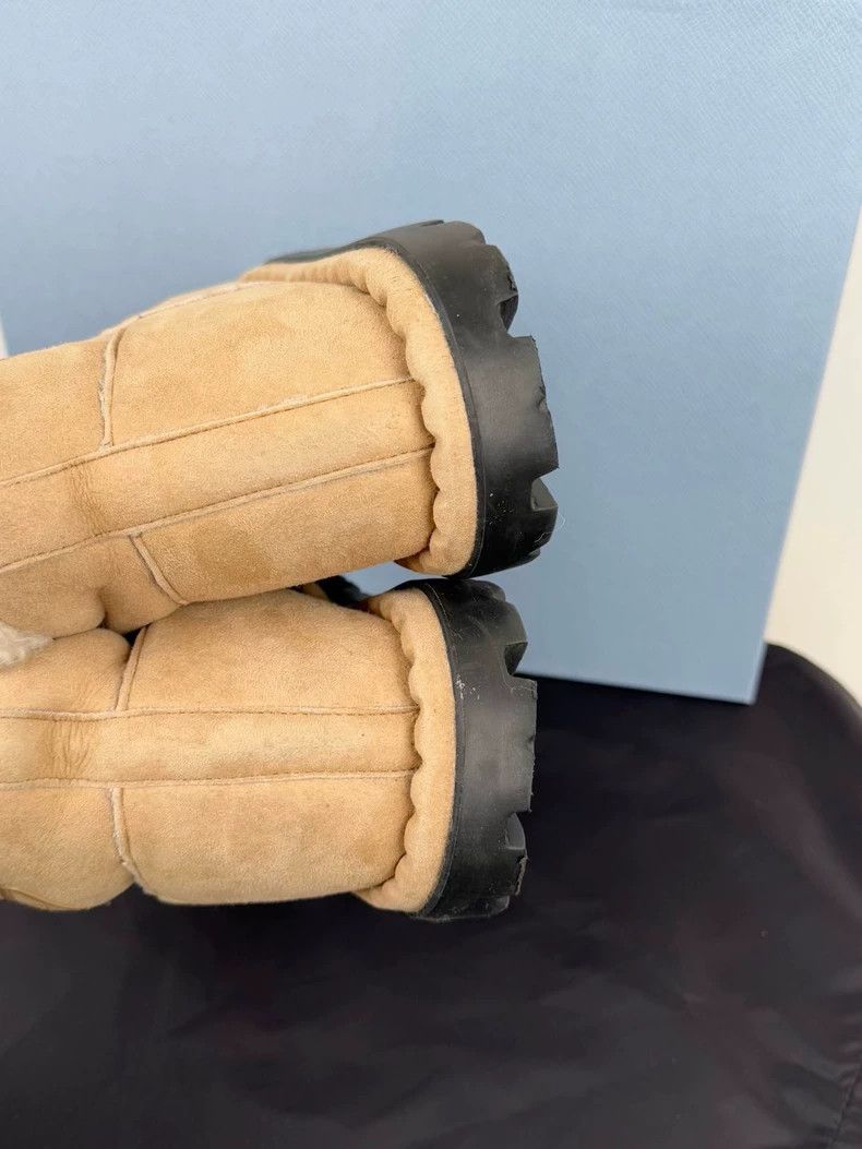 Prada Prada Boots Size 36.5, Worn Once Size US 6 / IT 36 - 7 Thumbnail