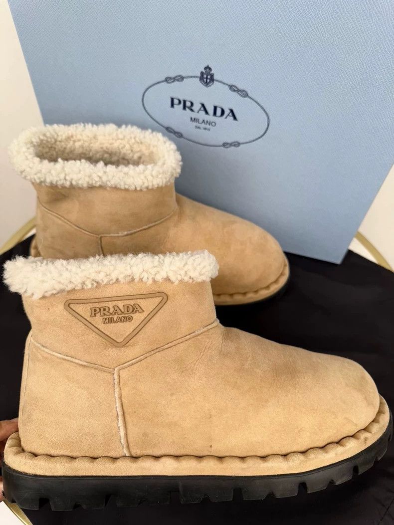 Prada Prada Boots Size 36.5, Worn Once Size US 6 / IT 36 - 5 Thumbnail
