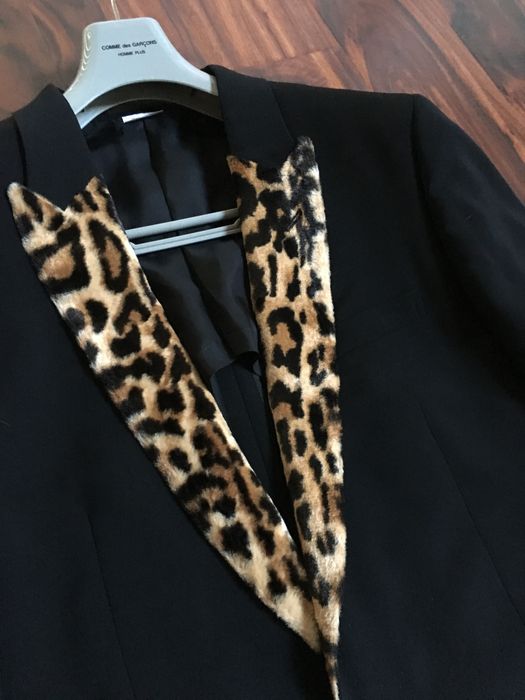 Comme Des Garcons Homme Plus Comme des garcons homme plus leopard long blazer coat Size US XL / EU 56 / 4 - 2 Preview