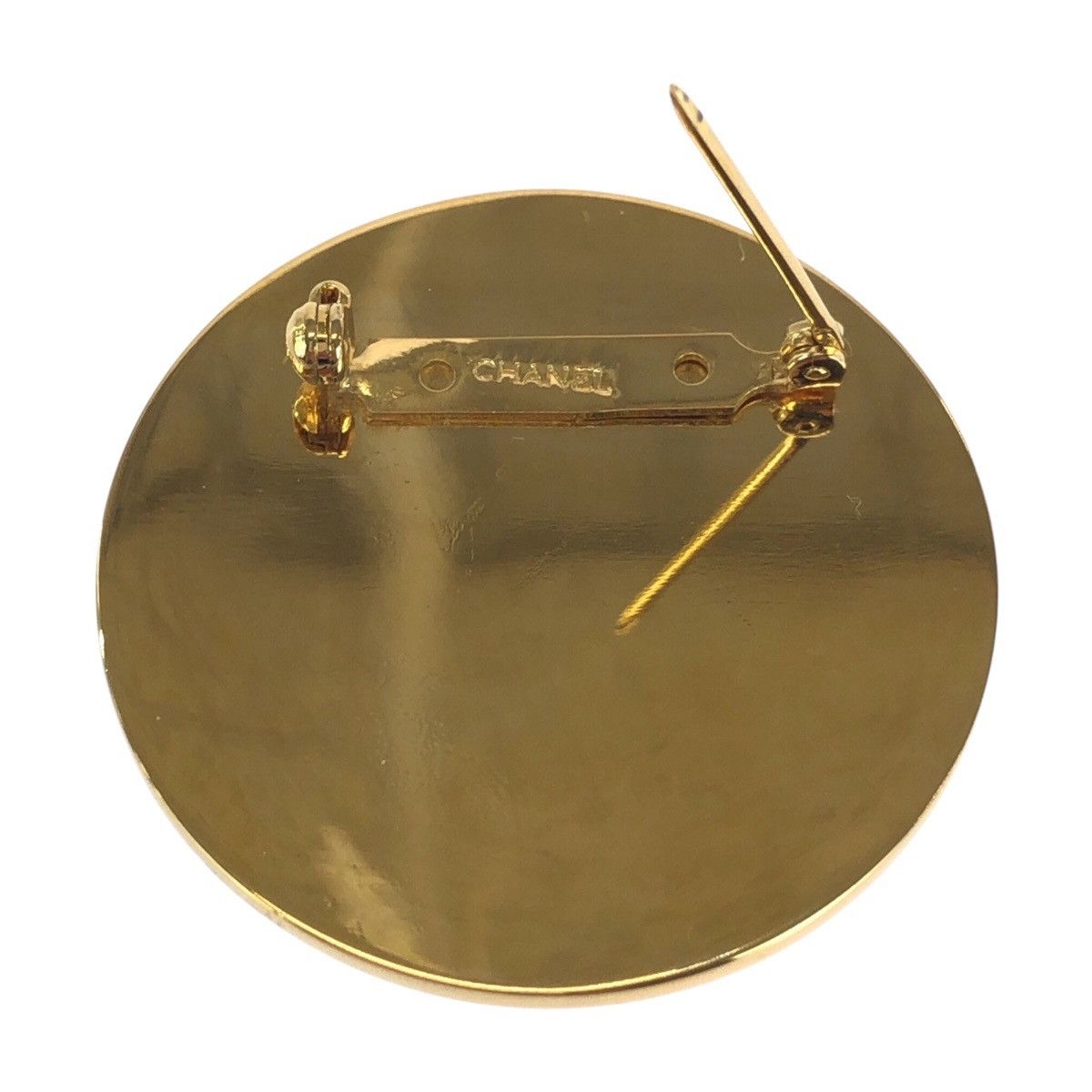 Chanel Chanel Chanel Metal Coco Mark Brooch Metal Brooch Size ONE SIZE - 4 Thumbnail