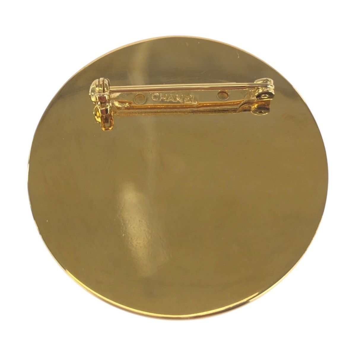 Chanel Chanel Chanel Metal Coco Mark Brooch Metal Brooch Size ONE SIZE - 2 Thumbnail