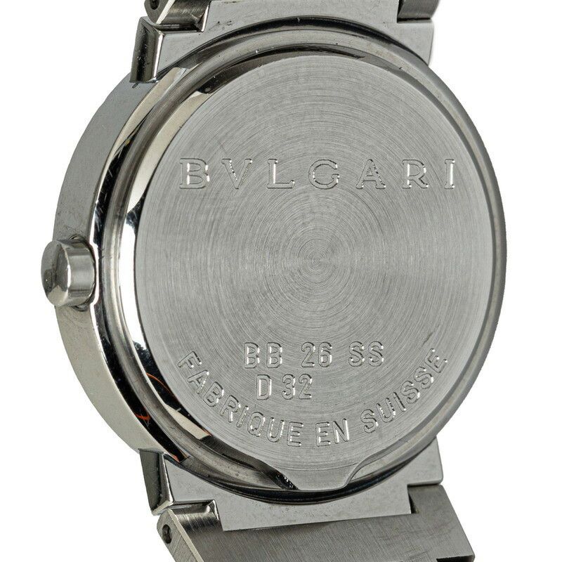 Bvlgari Bvlgari BVLGARI Bulgari Bulgari Stainless Steel Metal Quartz BB26SS DUTY FREE for USA Size ONE SIZE - 5 Thumbnail