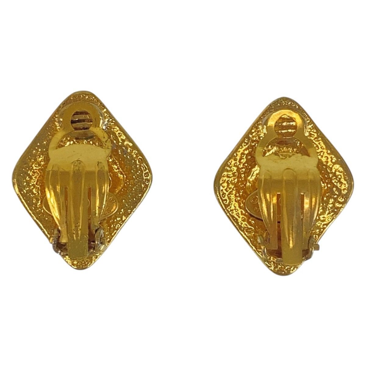 Chanel Chanel Chanel Gold-Plated Coco Mark Earrings Metal Earrings DUTY FREE for USA Size ONE SIZE - 2 Thumbnail