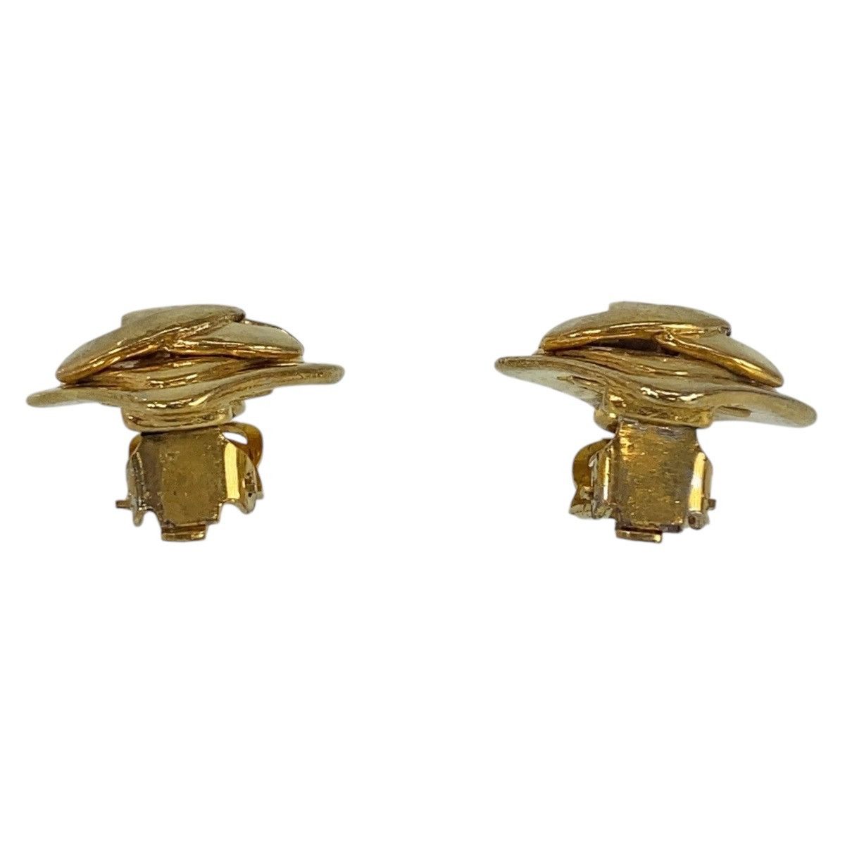 Chanel Chanel Chanel Gold-Plated Coco Mark Earrings Metal Earrings DUTY FREE for USA Size ONE SIZE - 5 Thumbnail