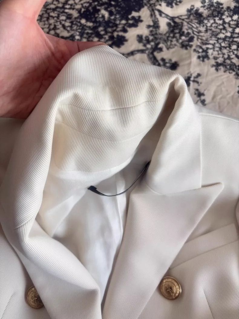 Balmain Balmain Double-Breasted Wool Blazer Jacket-dmc Size US S / EU 44-46 / 1 - 4 Thumbnail
