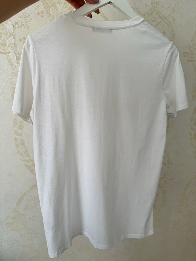 Balmain Classic Balmain White T-Shirt with Buttons-dmc Size US M / EU 48-50 / 2 - 5 Thumbnail