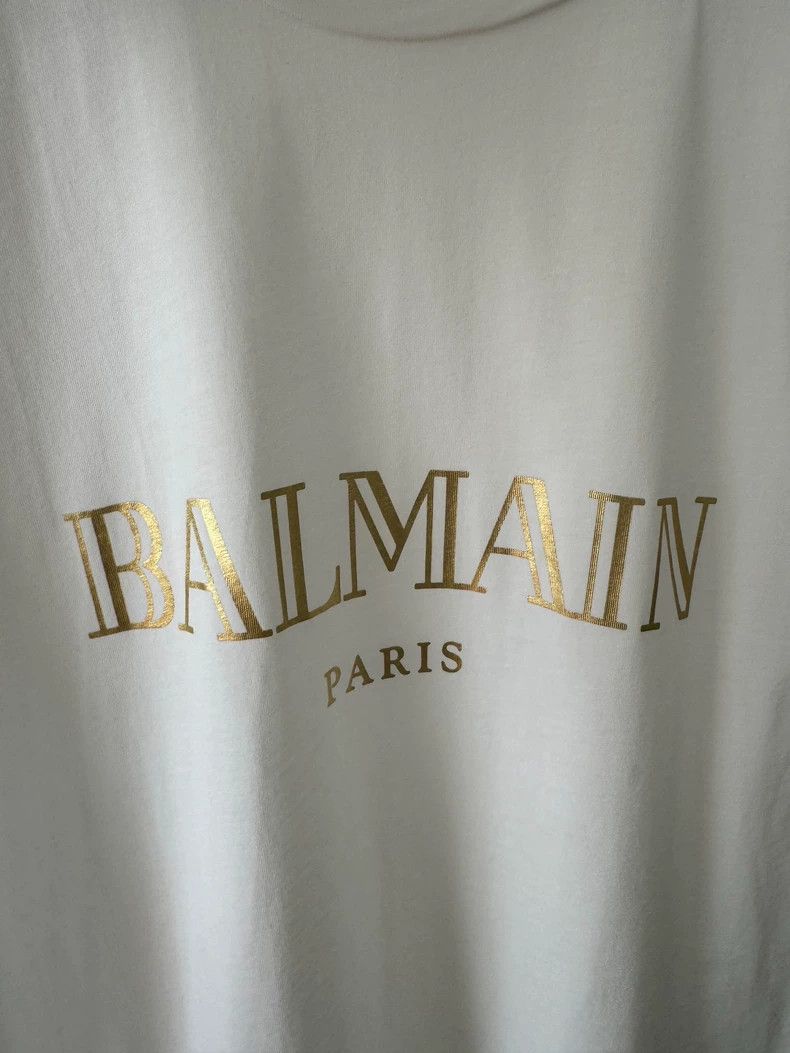 Balmain Classic Balmain White T-Shirt with Buttons-dmc Size US M / EU 48-50 / 2 - 4 Thumbnail