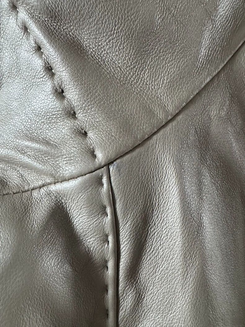 Balmain Vintage Balmain Leather Jacket with Silver Touch-dmc Size US XL / EU 56 / 4 - 4 Thumbnail