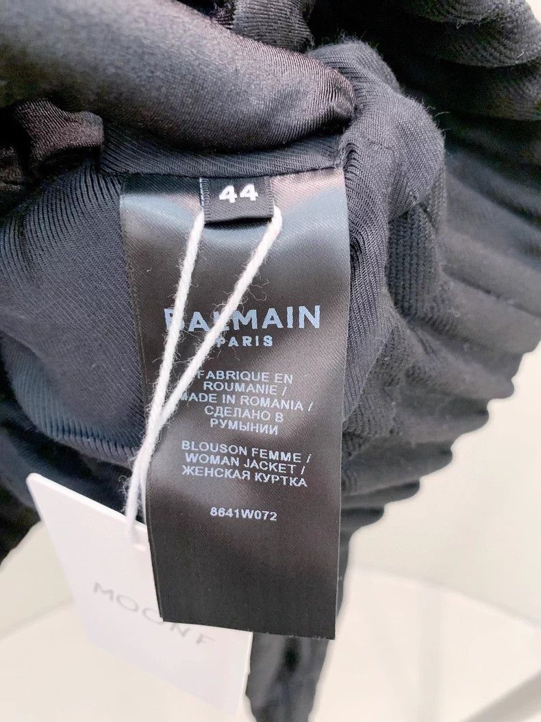 Balmain Balmain Black Jacket with Gold Buttons-dmc Size US M / EU 48-50 / 2 - 4 Thumbnail