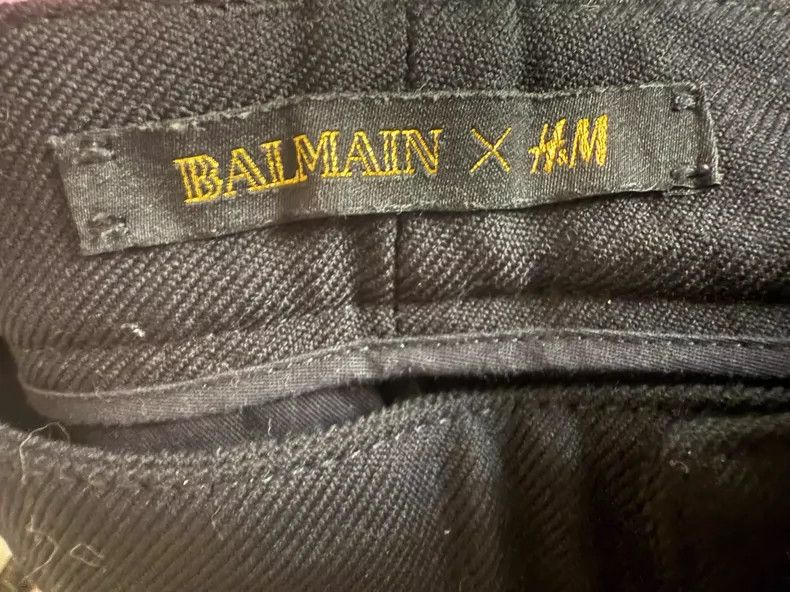 Balmain Balmain H&M Collaboration Cargo Pants Size 33-dmc Size US 33 - 4 Thumbnail