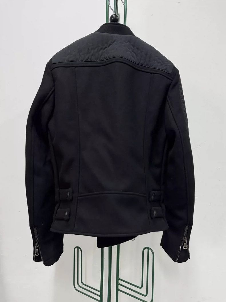 Balmain Pierre Balmain Black Motorcycle Jacket Size 46-dmc Size US L / EU 52-54 / 3 - 2 Thumbnail