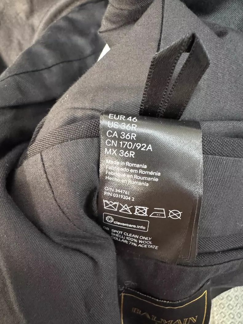 Balmain Balmain x H&M Double-Breasted Blazer Jacket-dmc Size US L / EU 52-54 / 3 - 5 Thumbnail
