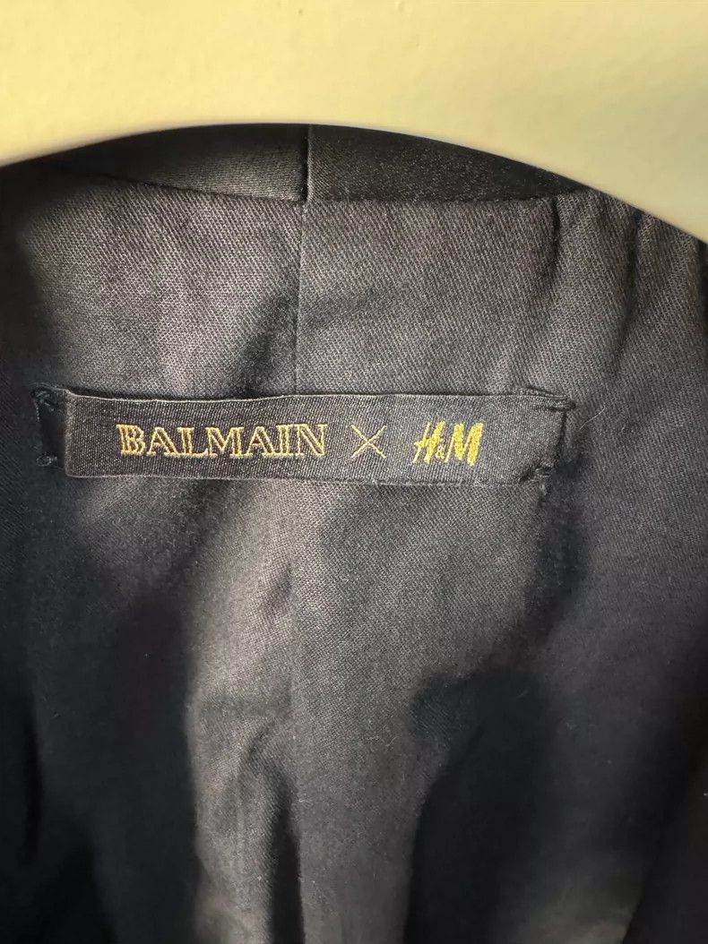 Balmain Balmain x H&M Double-Breasted Blazer Jacket-dmc Size US L / EU 52-54 / 3 - 3 Thumbnail