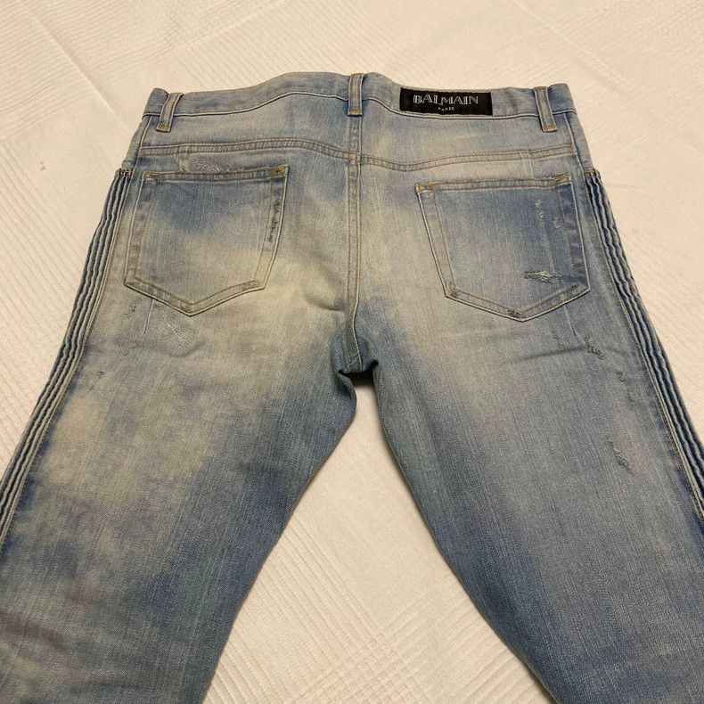Balmain Balmain Distressed Wash Denim Pants-dmc Size US 30 / EU 46 - 3 Thumbnail