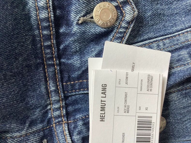 Helmut Lang Helmut Lang Denim Jacket Size XS Brand New-dmc Size US XS / EU 42 / 0 - 3 Thumbnail