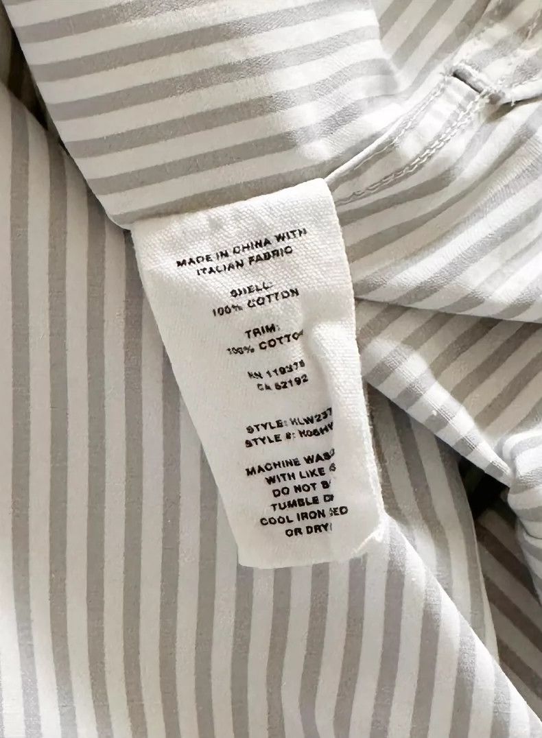 Helmut Lang HELMUT LANG Striped Oversized Shirt-dmc Size US XS / EU 42 / 0 - 7 Thumbnail