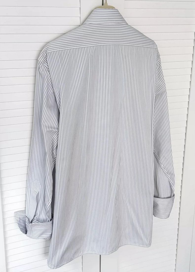 Helmut Lang HELMUT LANG Striped Oversized Shirt-dmc Size US XS / EU 42 / 0 - 4 Thumbnail