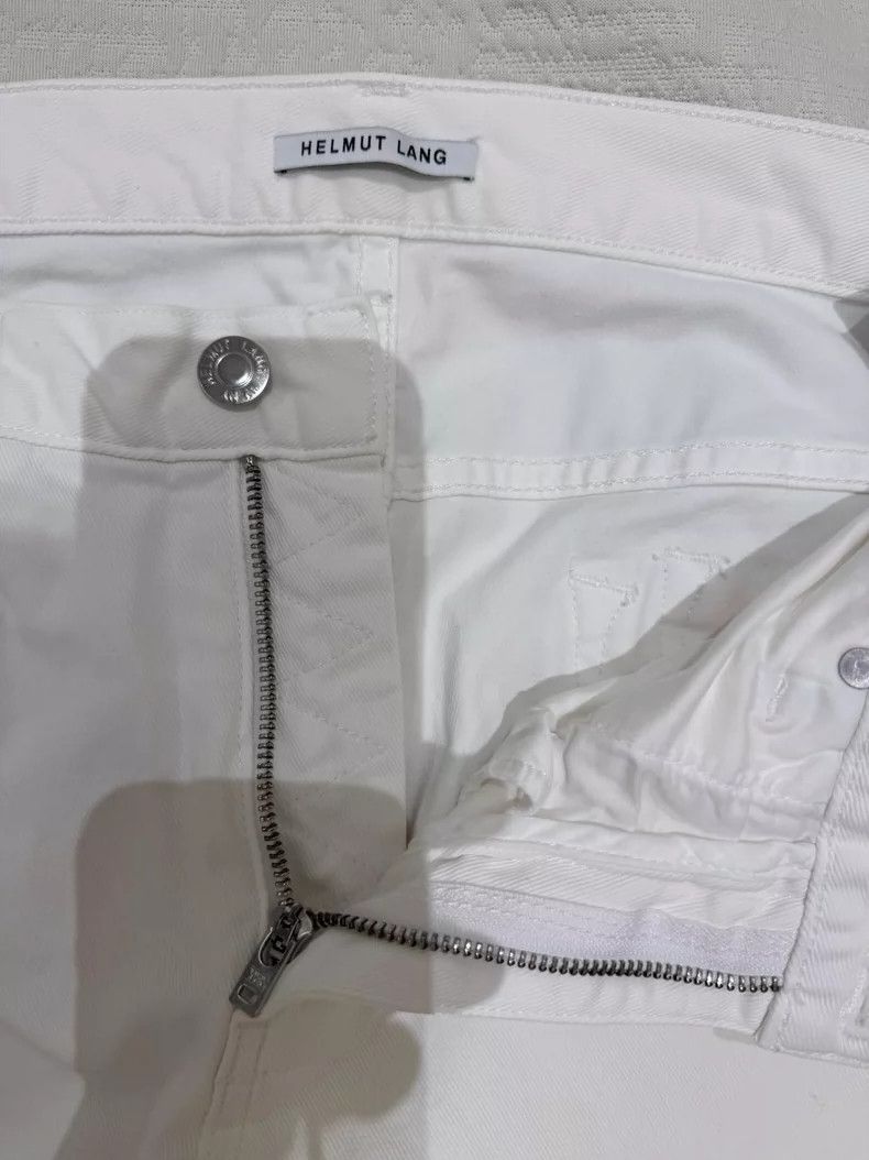 Helmut Lang Helmut Lang Vintage White Distressed Jeans-dmc Size US 32 / EU 48 - 2 Thumbnail