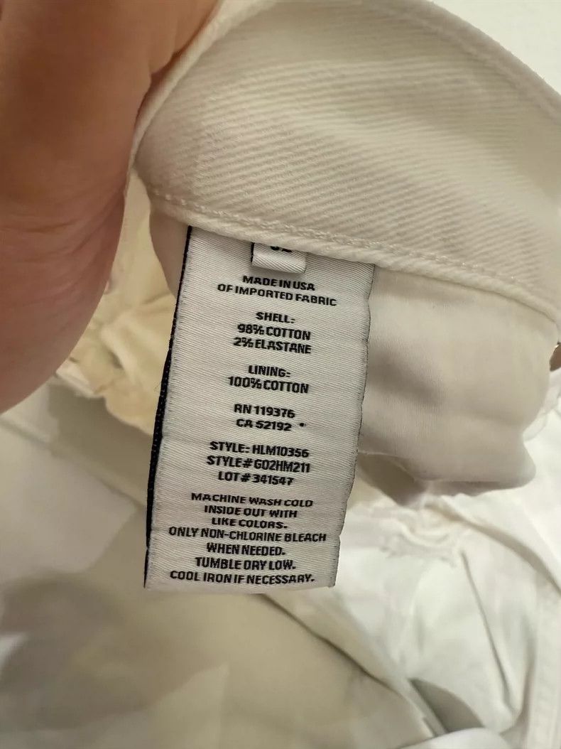 Helmut Lang Helmut Lang Vintage White Distressed Jeans-dmc Size US 32 / EU 48 - 3 Thumbnail