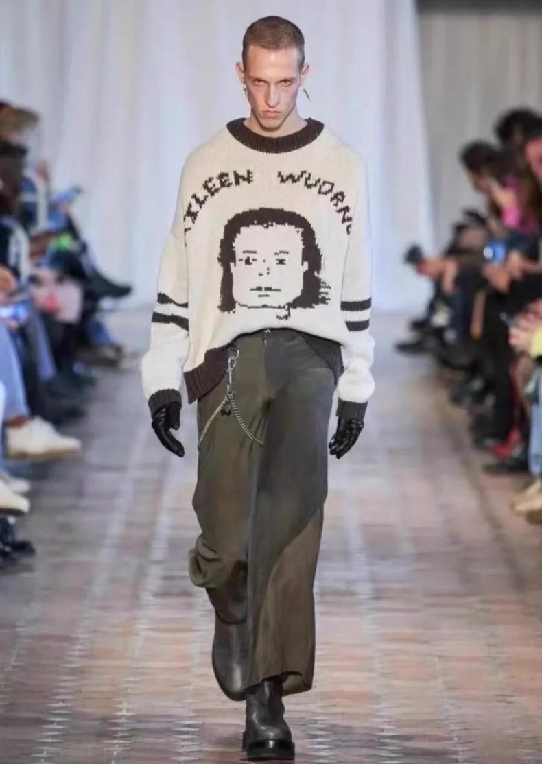 Enfants Riches Deprimes Aileen Wuornos Inspired Artistic Knit Sweater-dmc Size US S / EU 44-46 / 1 - 3 Thumbnail