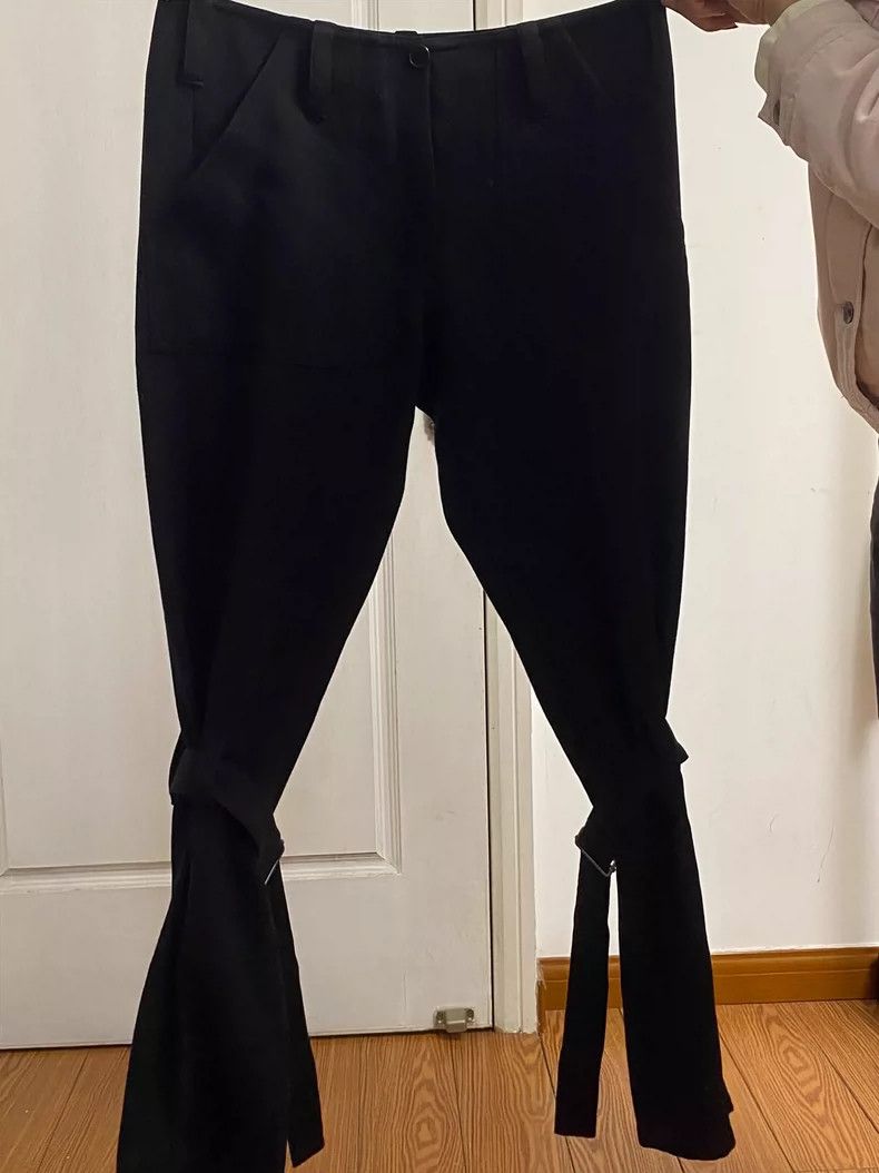 Ann Demeulemeester Ann Demeulemeester High Waist Long Pants-dmc Size US 36 / EU 52 - 2 Thumbnail