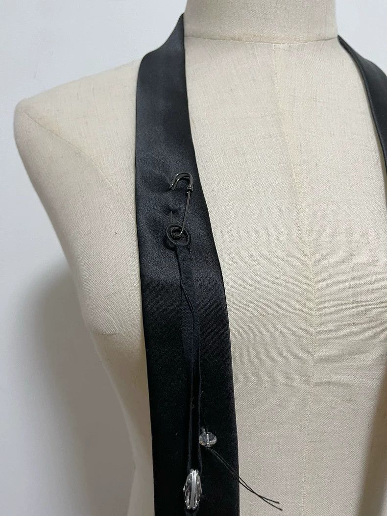 Ann Demeulemeester Ann Demeulemeester Silk Tie with Box-dmc Size ONE SIZE - 5 Thumbnail