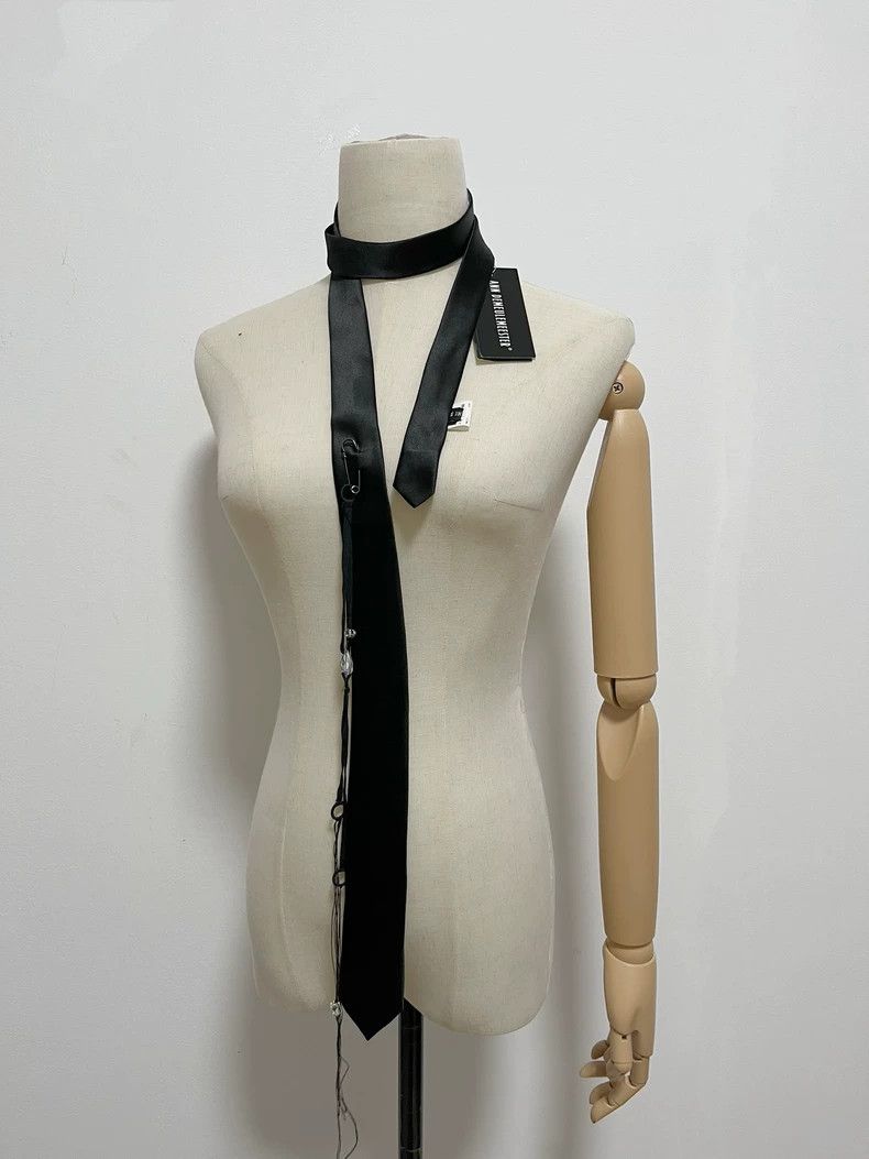 Ann Demeulemeester Ann Demeulemeester Silk Tie with Box-dmc Size ONE SIZE - 2 Thumbnail