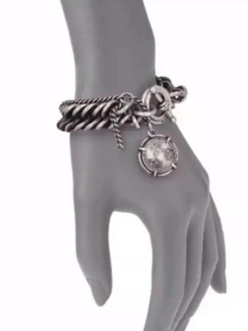 Ann Demeulemeester Ann Demeulemeester Silver Chain Bracelet-dmc Size ONE SIZE - 8 Thumbnail