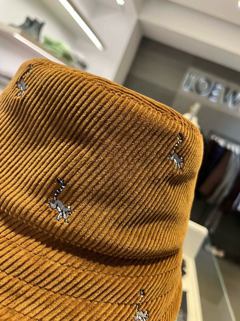 Loewe Loewe Fisherman Hat with Brand Logo-dmc Size ONE SIZE - 3 Thumbnail