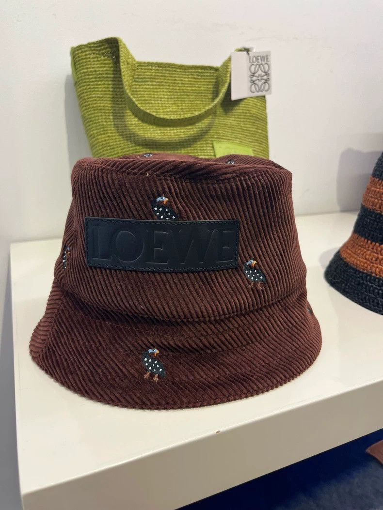Loewe Loewe Fisherman Hat with Brand Logo-dmc Size ONE SIZE - 8 Thumbnail
