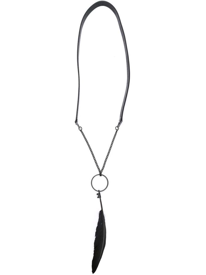 Ann Demeulemeester Ann Demeulemeester Feather Necklace-dmc Size ONE SIZE - 5 Thumbnail