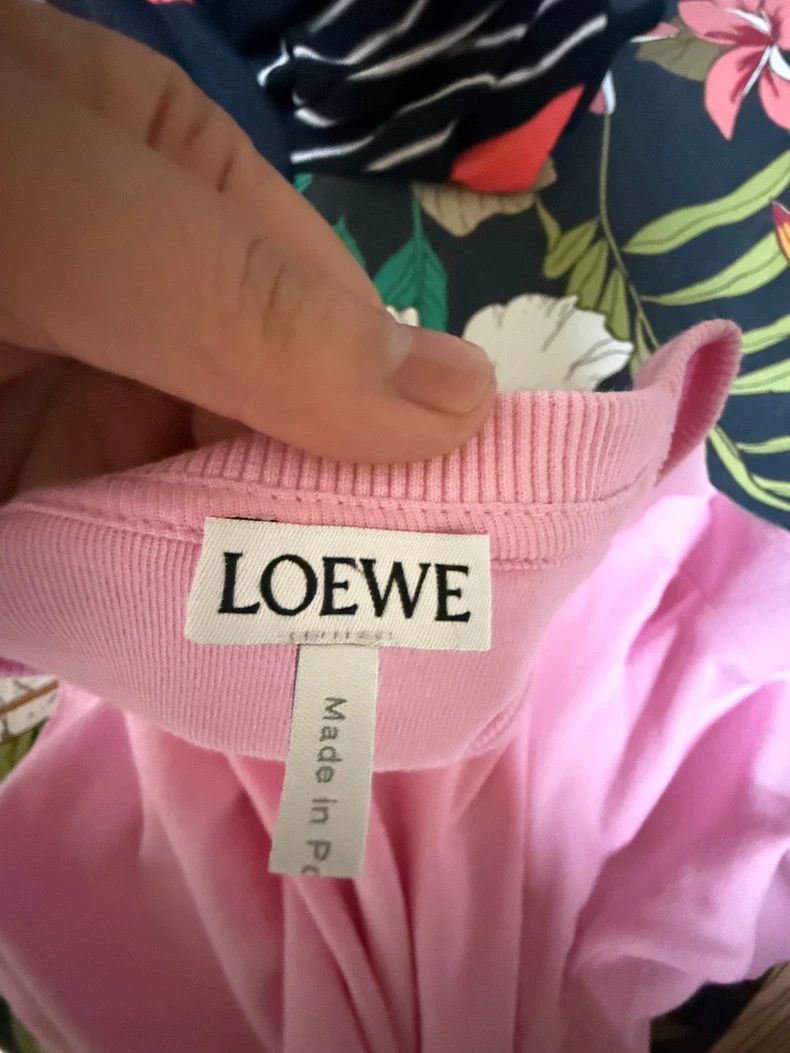 Loewe Loewe Pink Short Sleeve Top with Tag-dmc Size US L / EU 52-54 / 3 - 4 Thumbnail