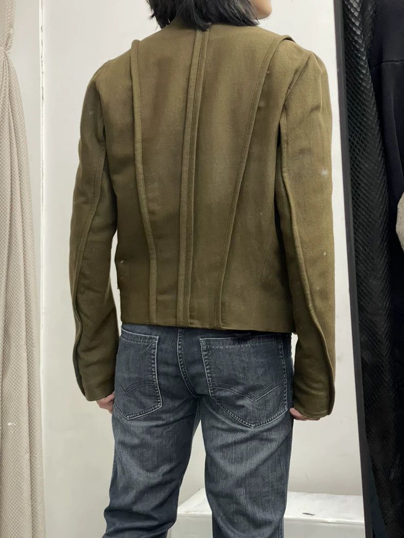 Ann Demeulemeester Ann Demeulemeester Brown Motorcycle Jacket-dmc Size US XS / EU 42 / 0 - 9 Thumbnail
