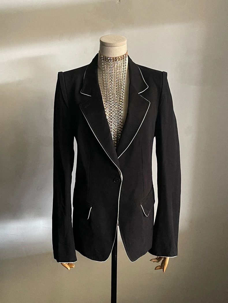 Ann Demeulemeester Ann Demeulemeester Tailored Black Blazer Jacket-dmc Size US M / EU 48-50 / 2 - 2 Thumbnail