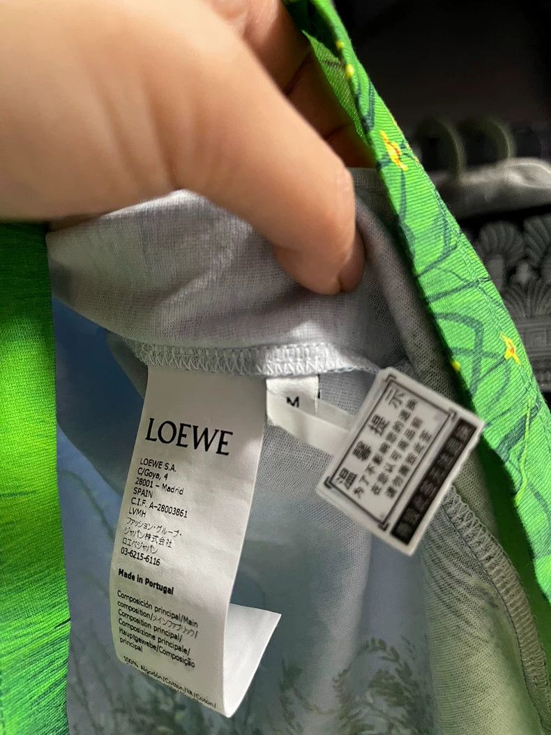 Loewe Loewe Unisex T-Shirt with Clouds and Rabbit-dmc Size US M / EU 48-50 / 2 - 6 Thumbnail