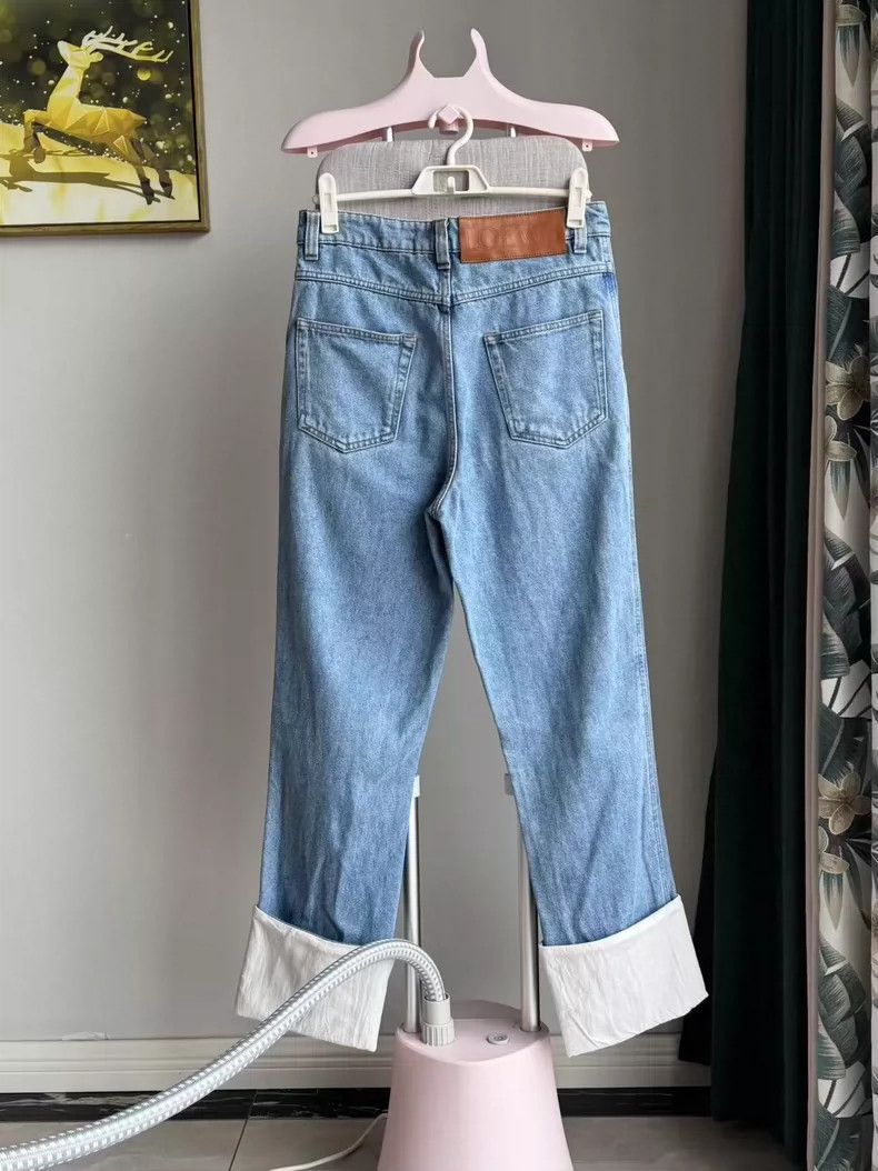 Loewe Loewe Women's Fisherman Denim Pants Size 36-dmc Size US 36 / EU 52 - 2 Thumbnail
