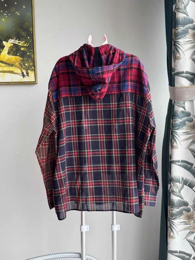 Loewe LOEWE Men's Hooded Shirt with Tags-dmc Size US L / EU 52-54 / 3 - 2 Thumbnail