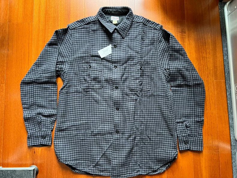 The Real McCoy's Houndstooth Flannel Shirt by The Real McCoy's-dmc Size US XL / EU 56 / 4 - 3 Thumbnail