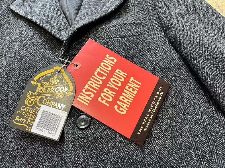 The Real McCoy's Real Mccoy's RM Joe Mccoy Tweed Jacket-dmc Size US M / EU 48-50 / 2 - 3 Thumbnail