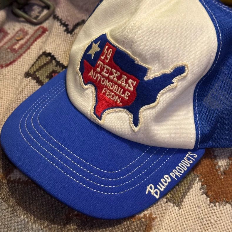 The Real McCoy's Texas Automobile Cap with Blue Mesh Back-dmc Size ONE SIZE - 2 Thumbnail