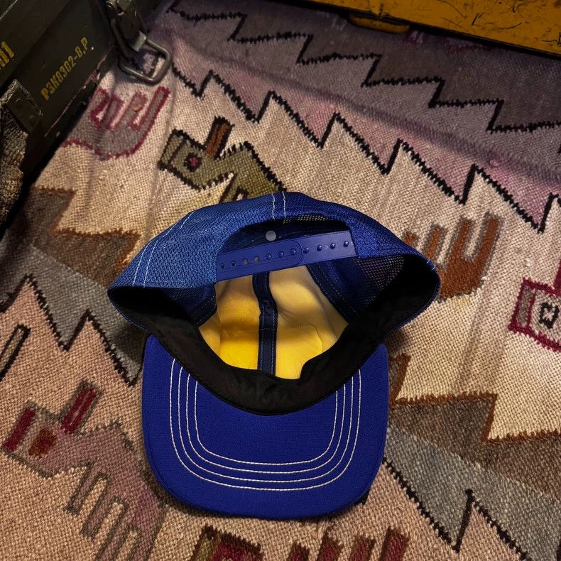 The Real McCoy's Texas Automobile Cap with Blue Mesh Back-dmc Size ONE SIZE - 3 Thumbnail