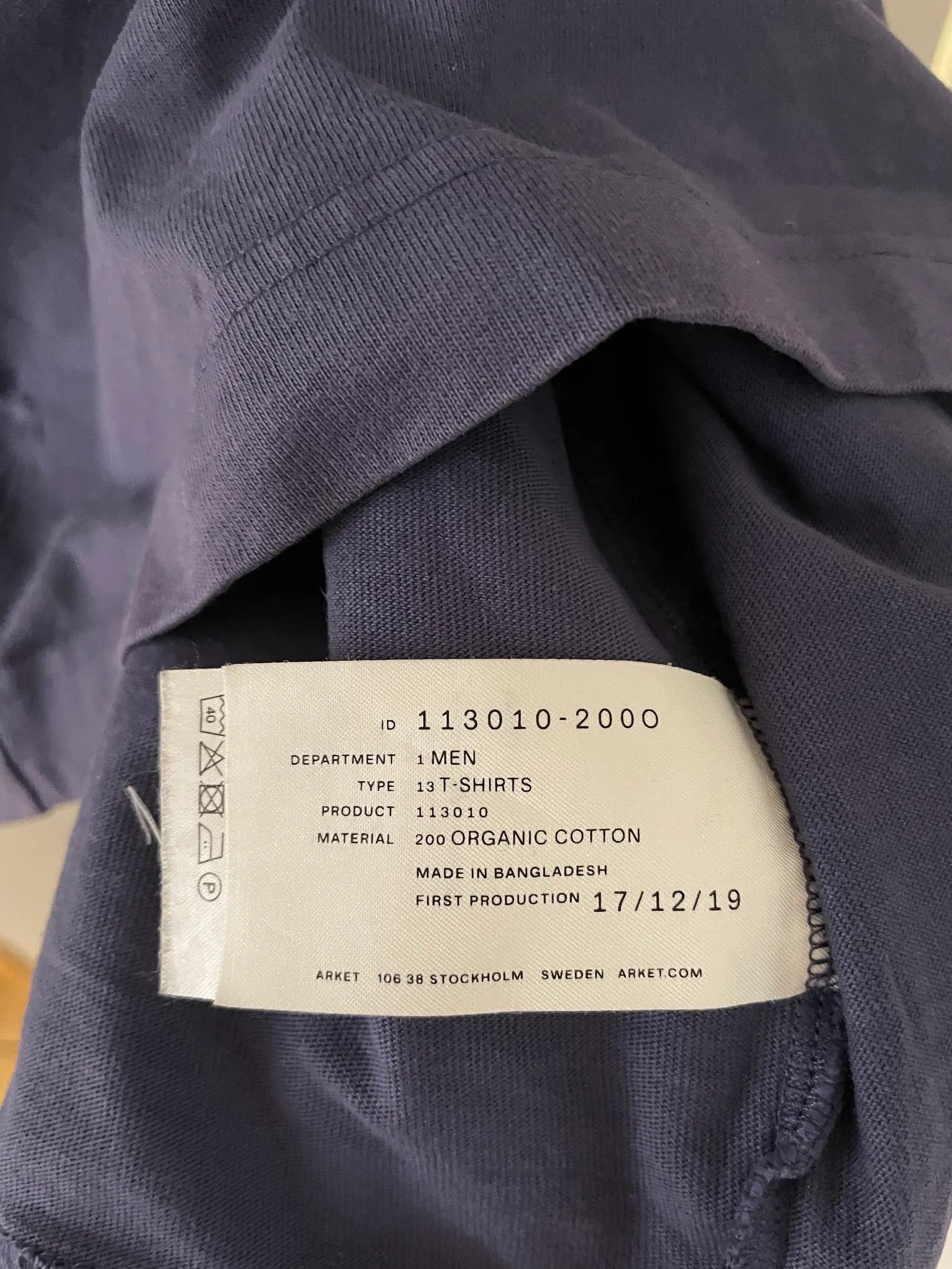Arket Arket Short Sleeve T-shirt Size L / US 10 / IT 46 - 3 Thumbnail