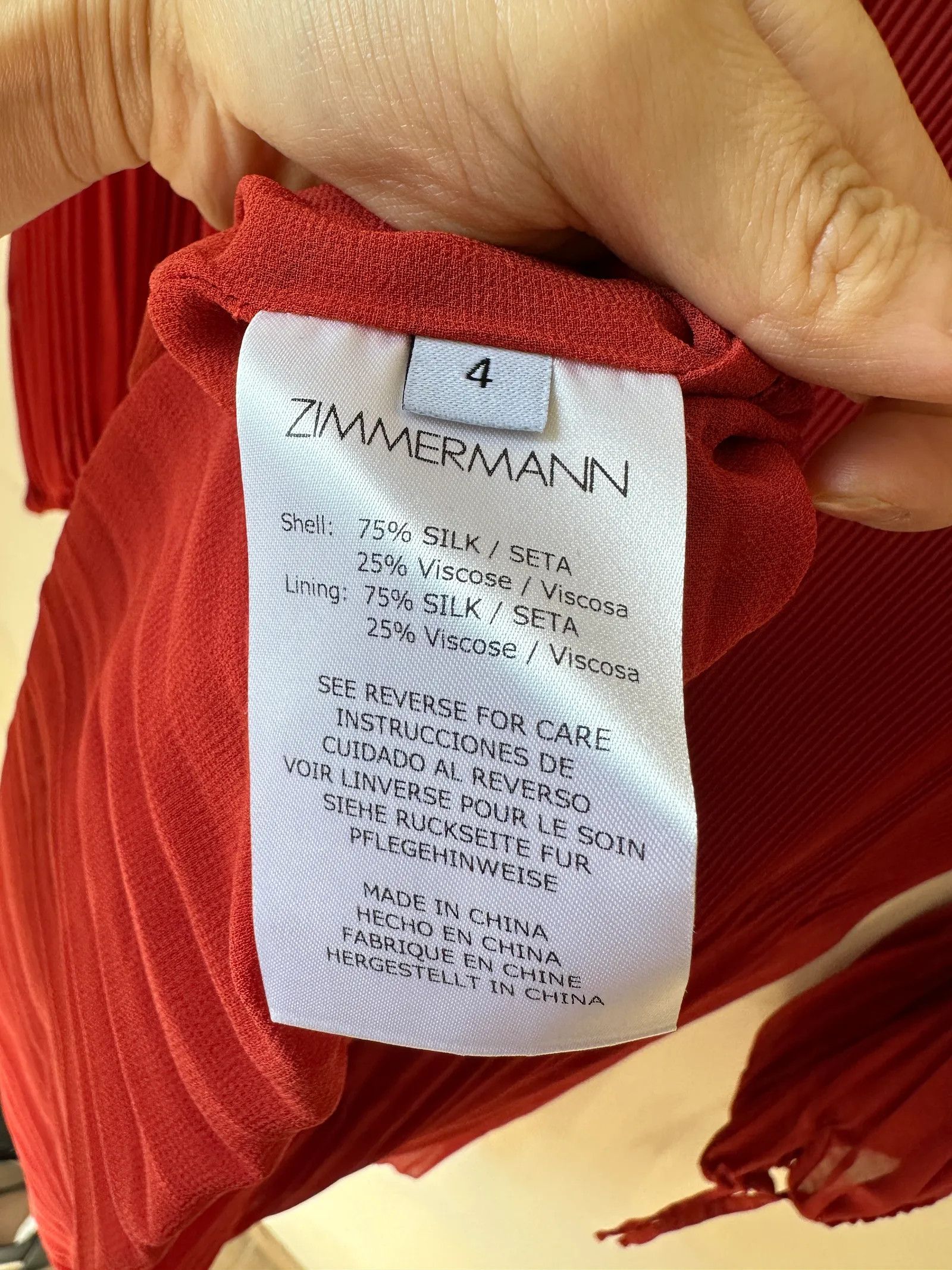 Zimmermann Zimmermann Dress Size XXS / US 00 / IT 34 - 5 Thumbnail