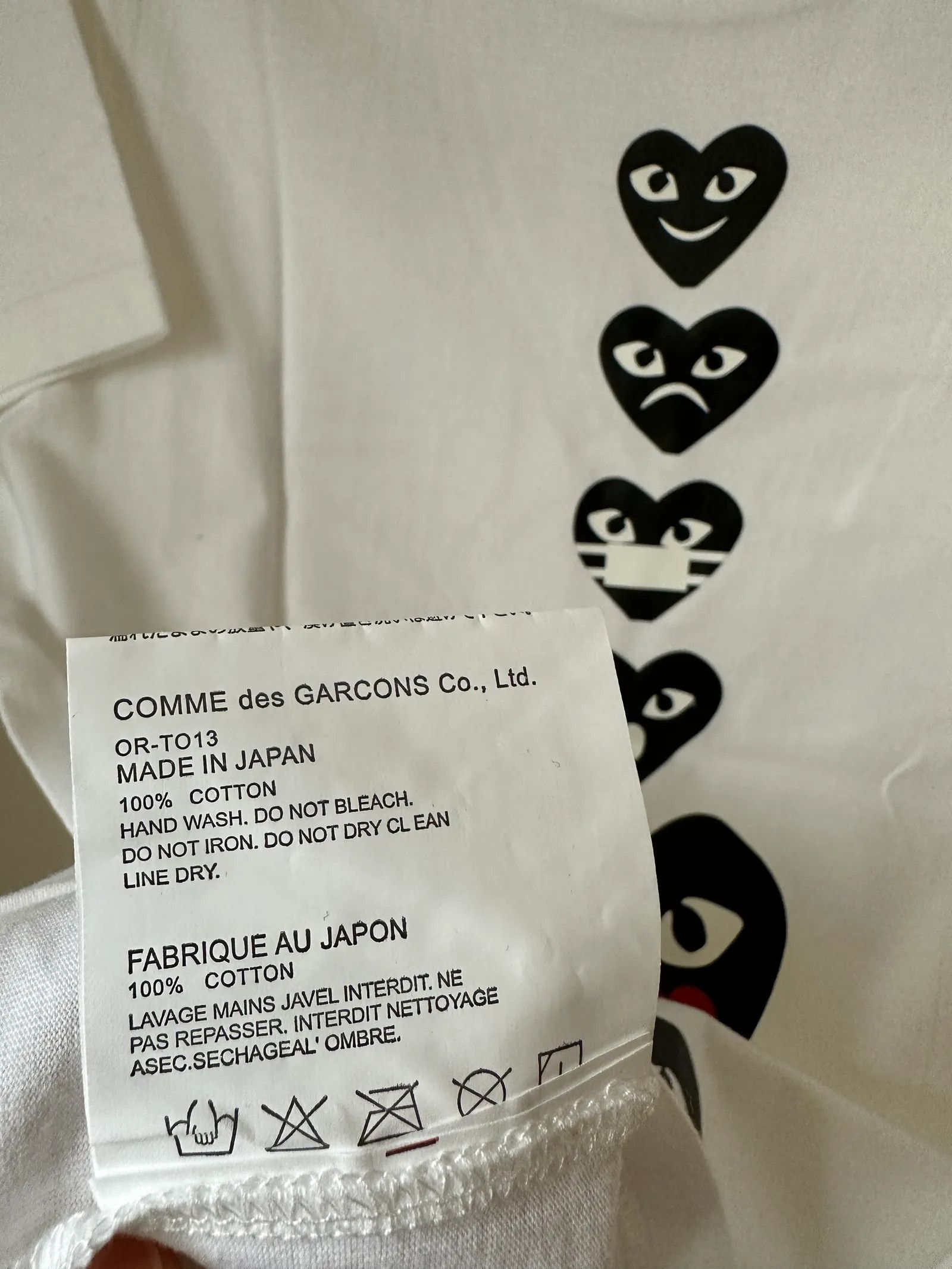 Comme des Garcons Comme des Garcons Short Sleeve T-shirt Size XS / US 0-2 / IT 36-38 - 5 Thumbnail