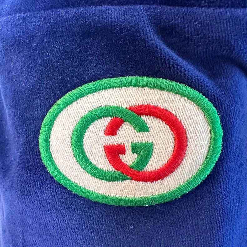 Gucci Gucci Blue Velvet Track Pants Size S Size US 30 / EU 46 - 3 Thumbnail