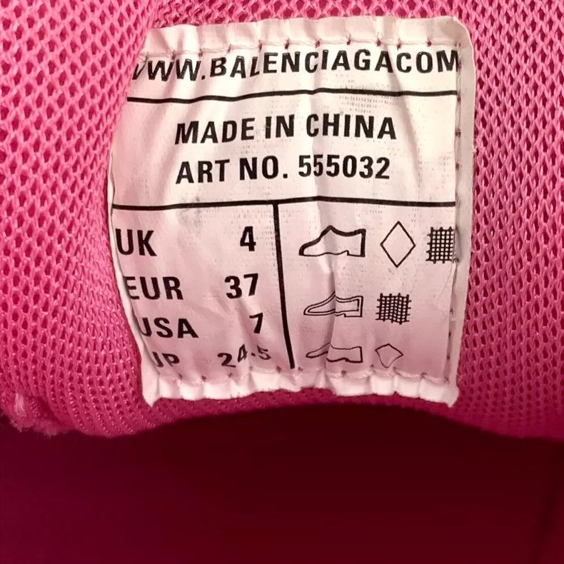 Balenciaga Balenciaga Pink Casual Sneakers Track 37 Size US 8 / IT 38 - 6 Thumbnail